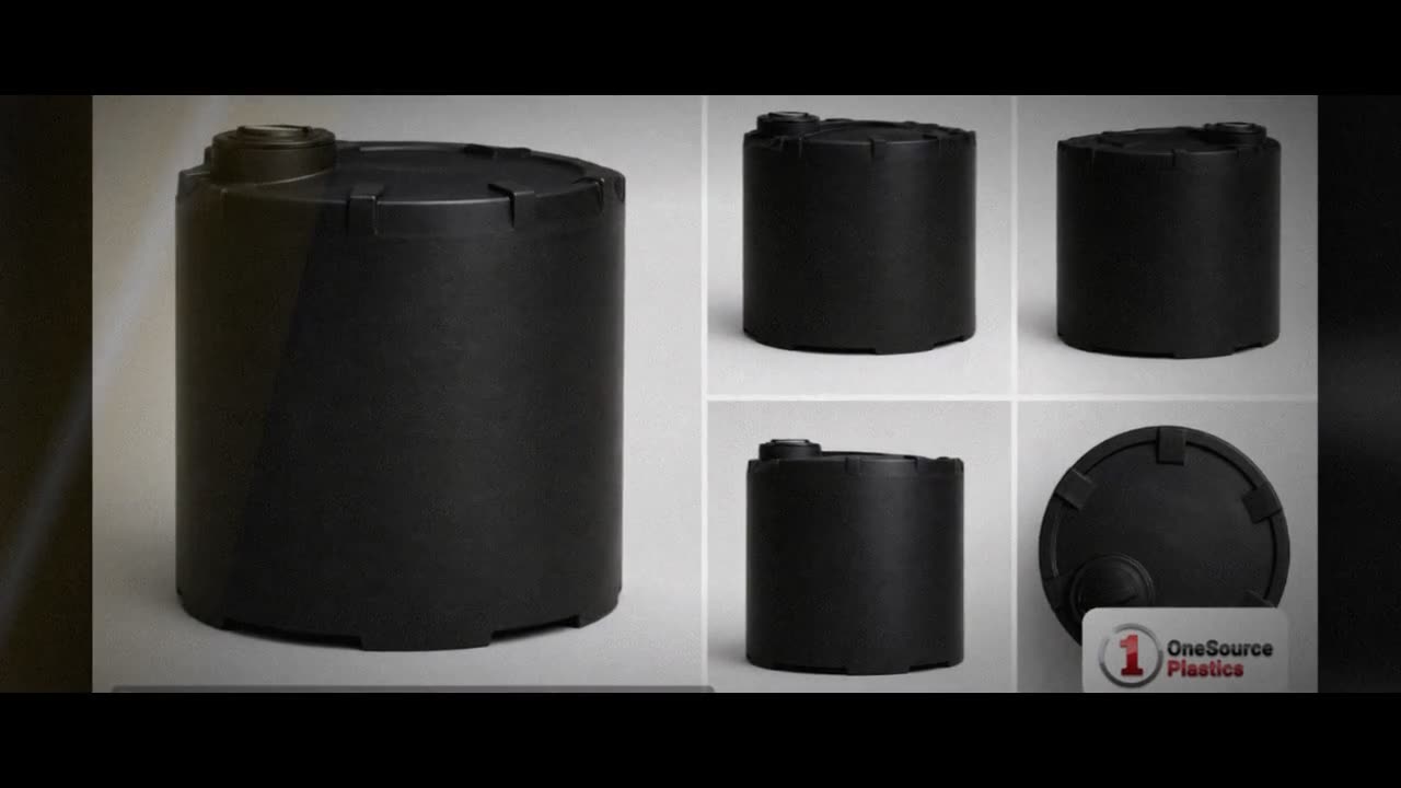 Snyder Industries 2000 Gallon Black Heavy Duty Vertical Storage Tank video