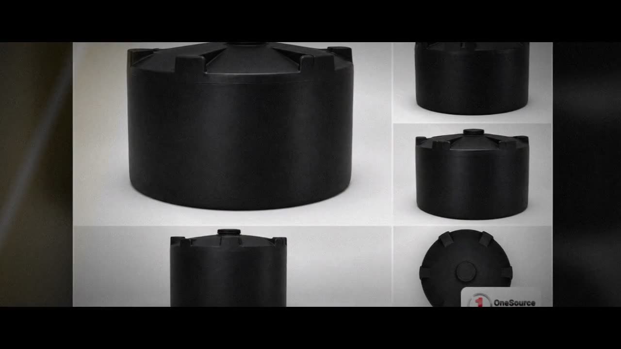 Snyder Industries 2000 Gallon ASTM 1.35 SG Black Vertical Storage Tank video