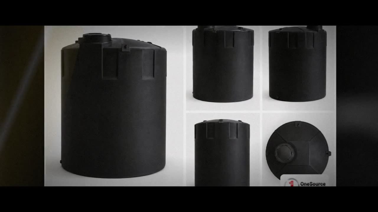 Snyder Industries 2500 Gallon Black Heavy Duty Vertical Storage Tank video
