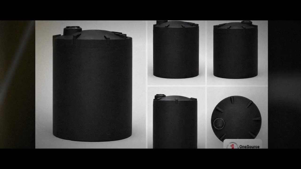 Snyder Industries 2500 Gallon Black Vertical Storage Tank video
