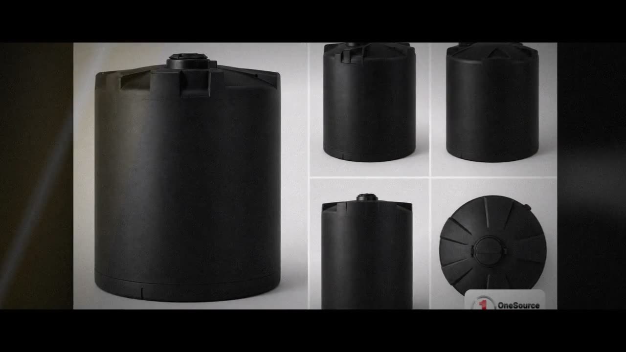 Snyder Industries 3000 Gallon Black Heavy Duty Vertical Storage Tank video