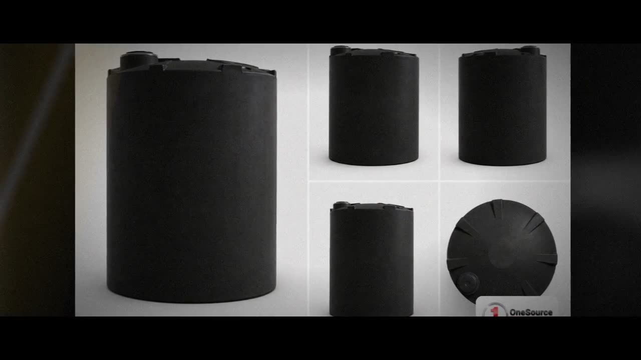 Snyder Industries 3000 Gallon Black Vertical Storage Tank video