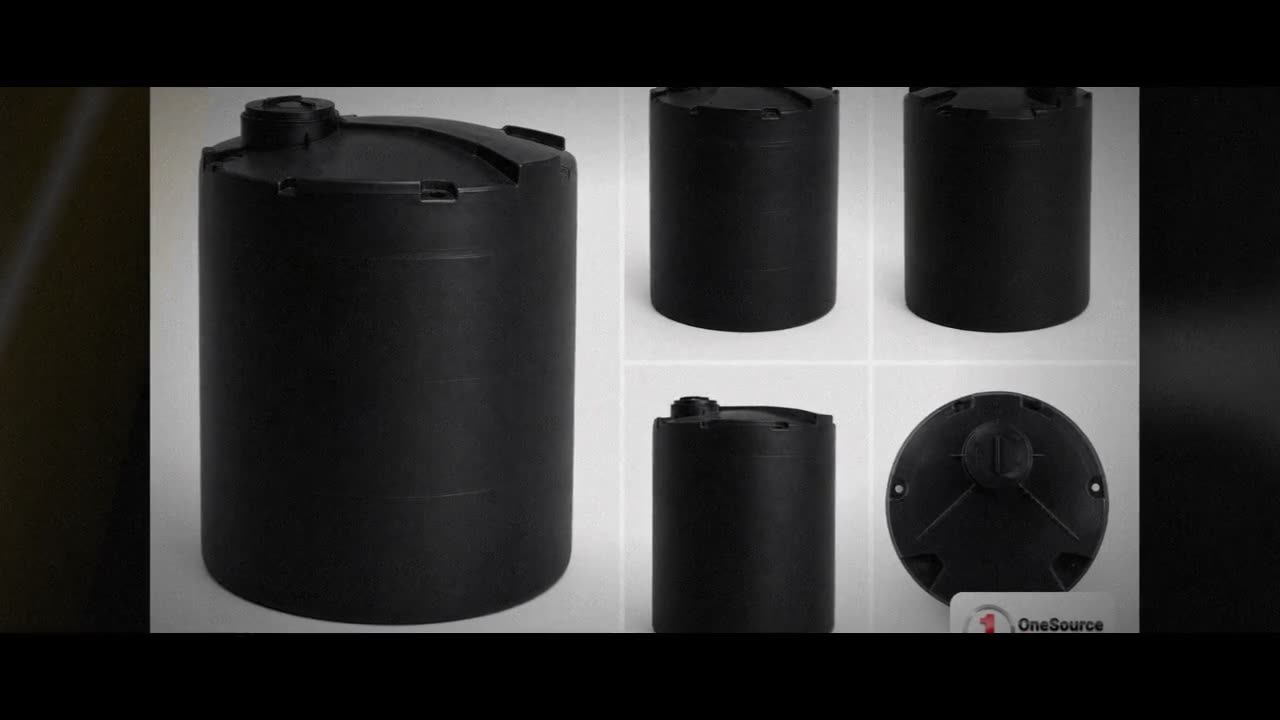 Snyder Industries 3000 Gallon ASTM 1.35 SG Black Vertical Storage Tank video