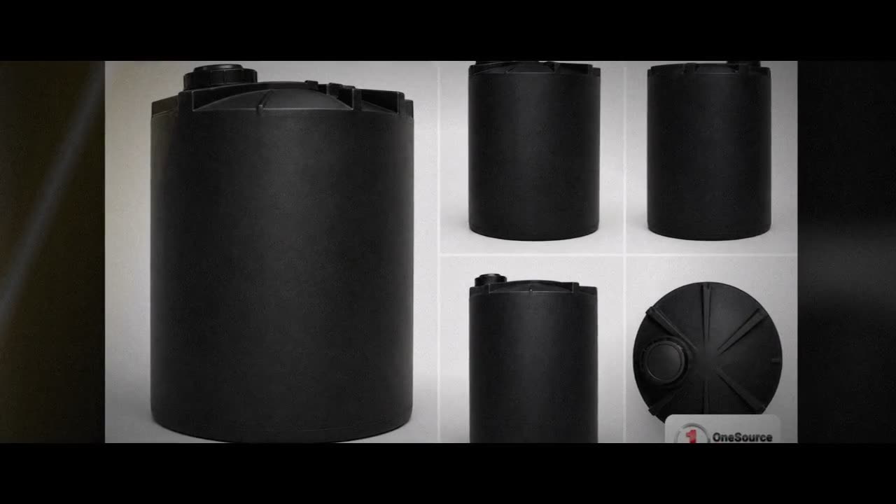Snyder Industries 3650 Gallon Black Heavy Duty Vertical Storage Tank video