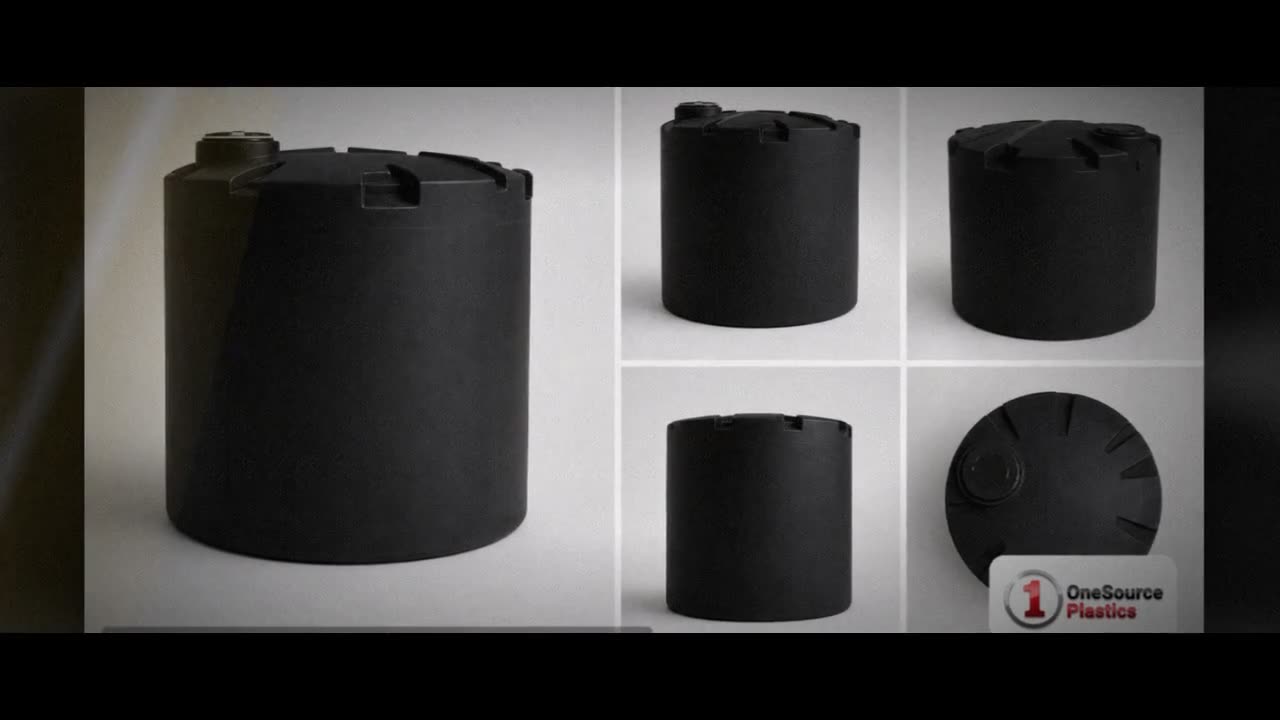 Snyder Industries 3650 Gallon Black Vertical Storage Tank video