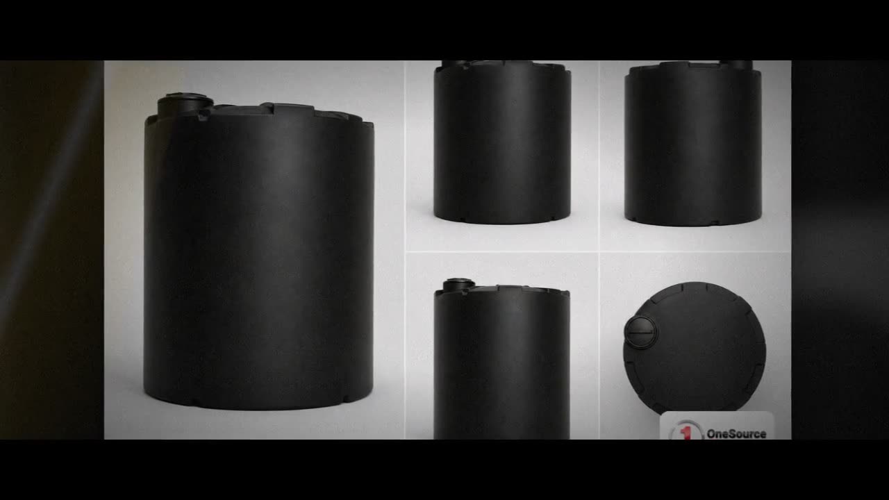 Snyder Industries 6200 Gallon Black Heavy Duty Vertical Storage Tank video
