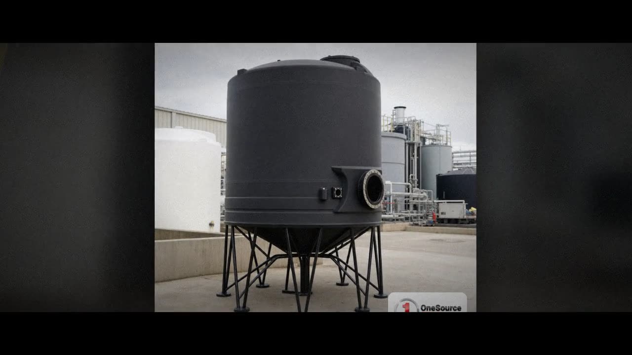 Snyder Industries 3000 Gallon XLPE Cone Bottom Tank video