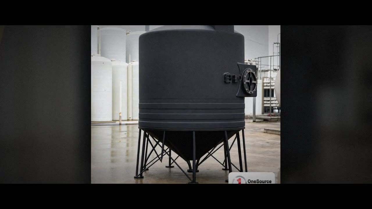 Snyder Industries 3000 Gallon Heavy Duty Cone Bottom Tank video