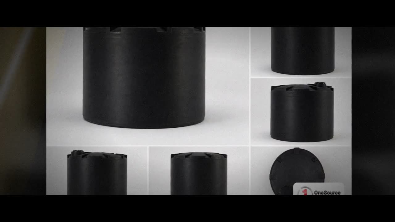 Snyder Industries 2650 Gallon Black Heavy Duty Vertical Storage Tank video