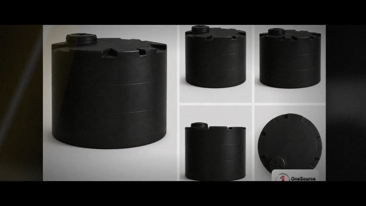 Snyder Industries 2650 Gallon Black Vertical Storage Tank video