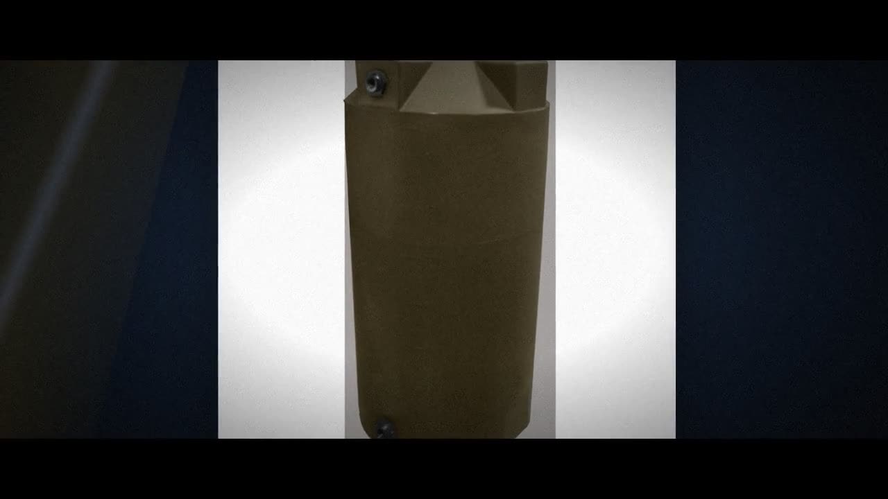 Bushman 150 Gallon Plastic Vertical Water Storage Tank in Dark Brown video