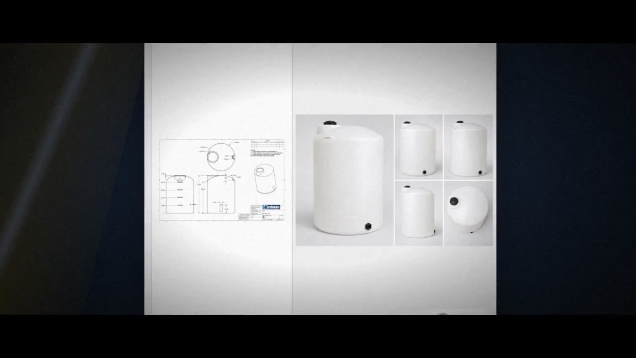 Bushman 500 Gallon Water Storage Tank Natural video
