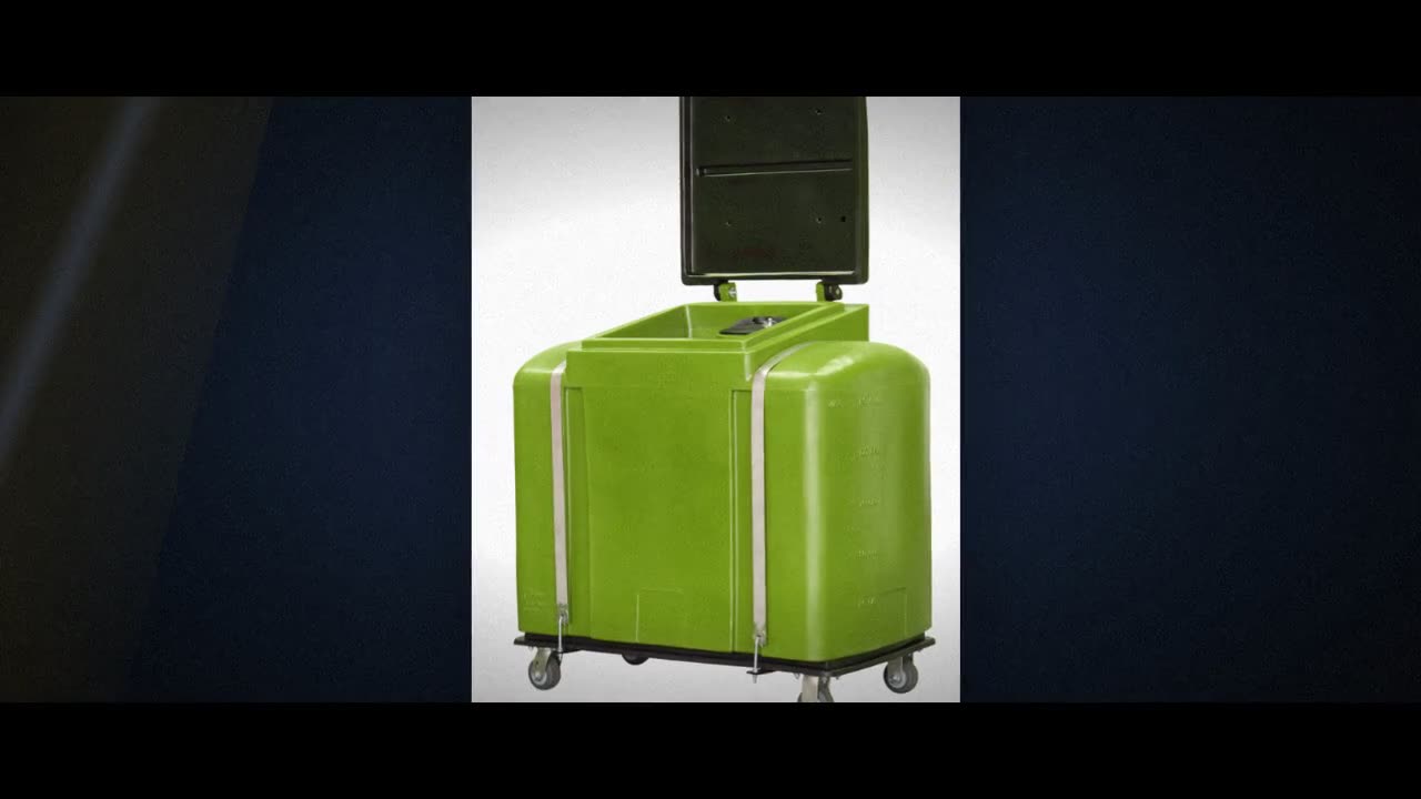 Dura-Cast 125 Gallon Cooking Oil / Biodiesel Collection Tank - John De video