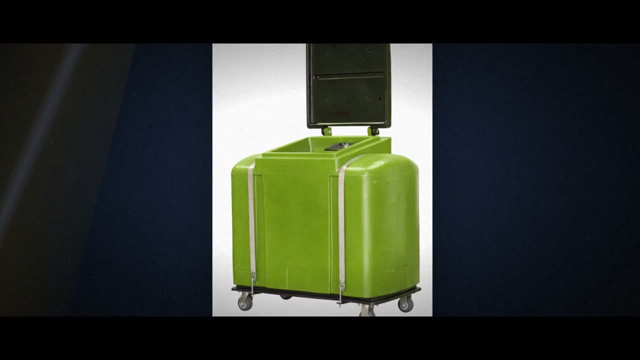 Dura-Cast 200 Gallon Cooking Oil / Biodiesel Collection Tank - John De video