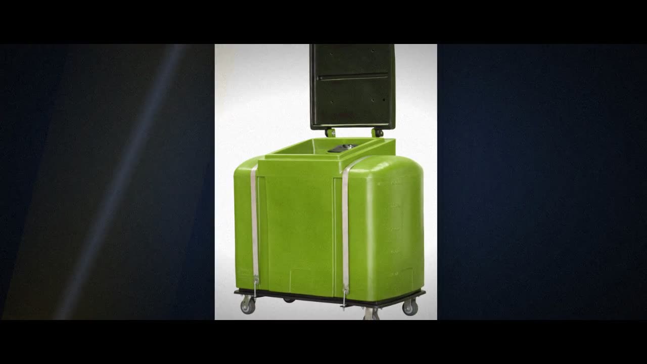 Dura-Cast 50 Gallon Cooking Oil / Biodiesel Collection Tank - John Dee video
