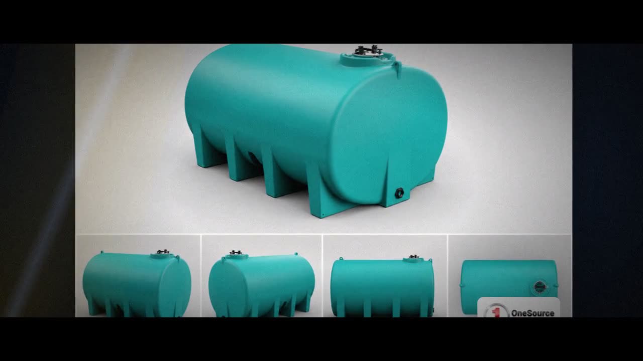 Enduraplas 2000 Gallon Plastic Vertical Liquid Storage Tank in Faint G video