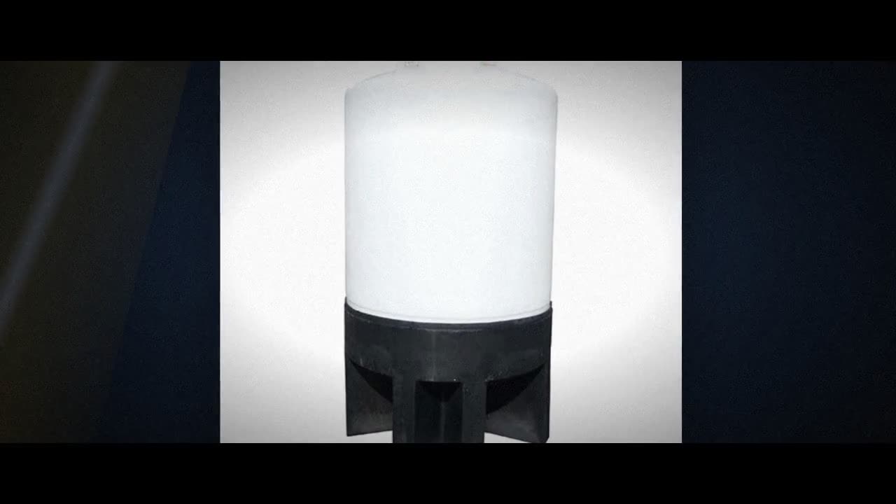 500 Gallon 30 Degree Cone Bottom Tank with Poly Stand video