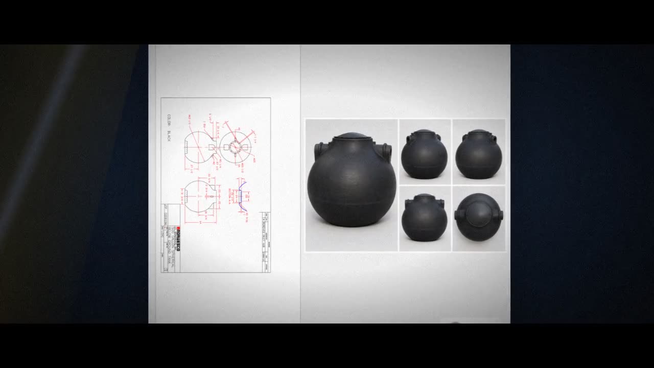 Norwesco 500 Gallon Plastic Septic Pump Tank video
