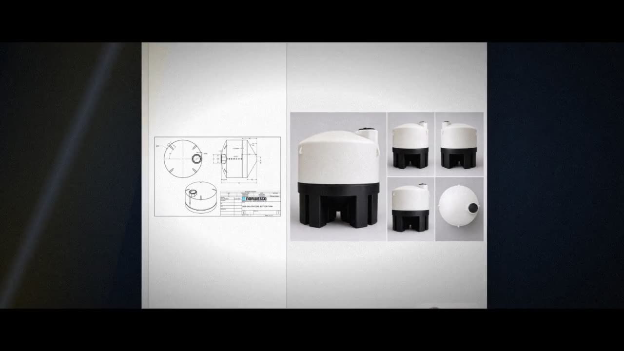 1600 Gallon 30 Degree Cone Bottom Tank video