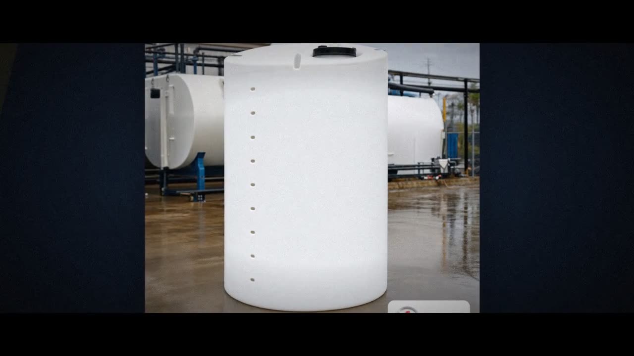 6000 Gallon 15 Degree Cone Bottom Tank video