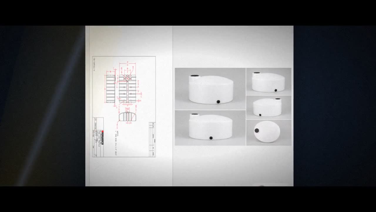 Norwesco 1500 Gallon Hauling Water Storage Tank with Low Profile Desig video