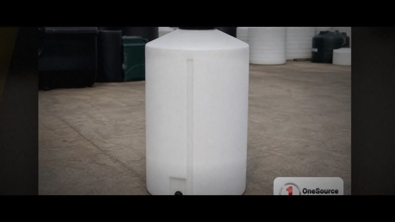 75 Gallon Plastic Water Storage Tank video