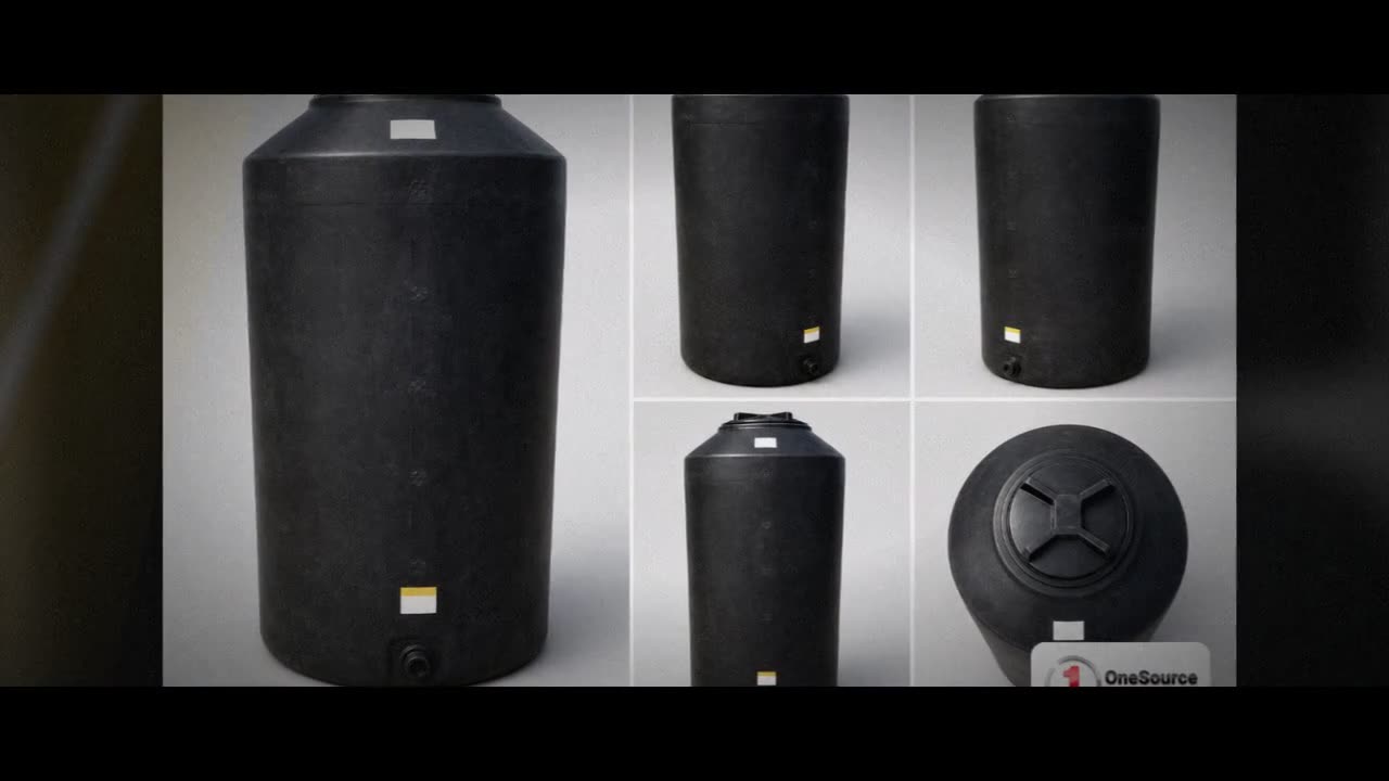 175 Gallon Plastic Water Storage Tank video
