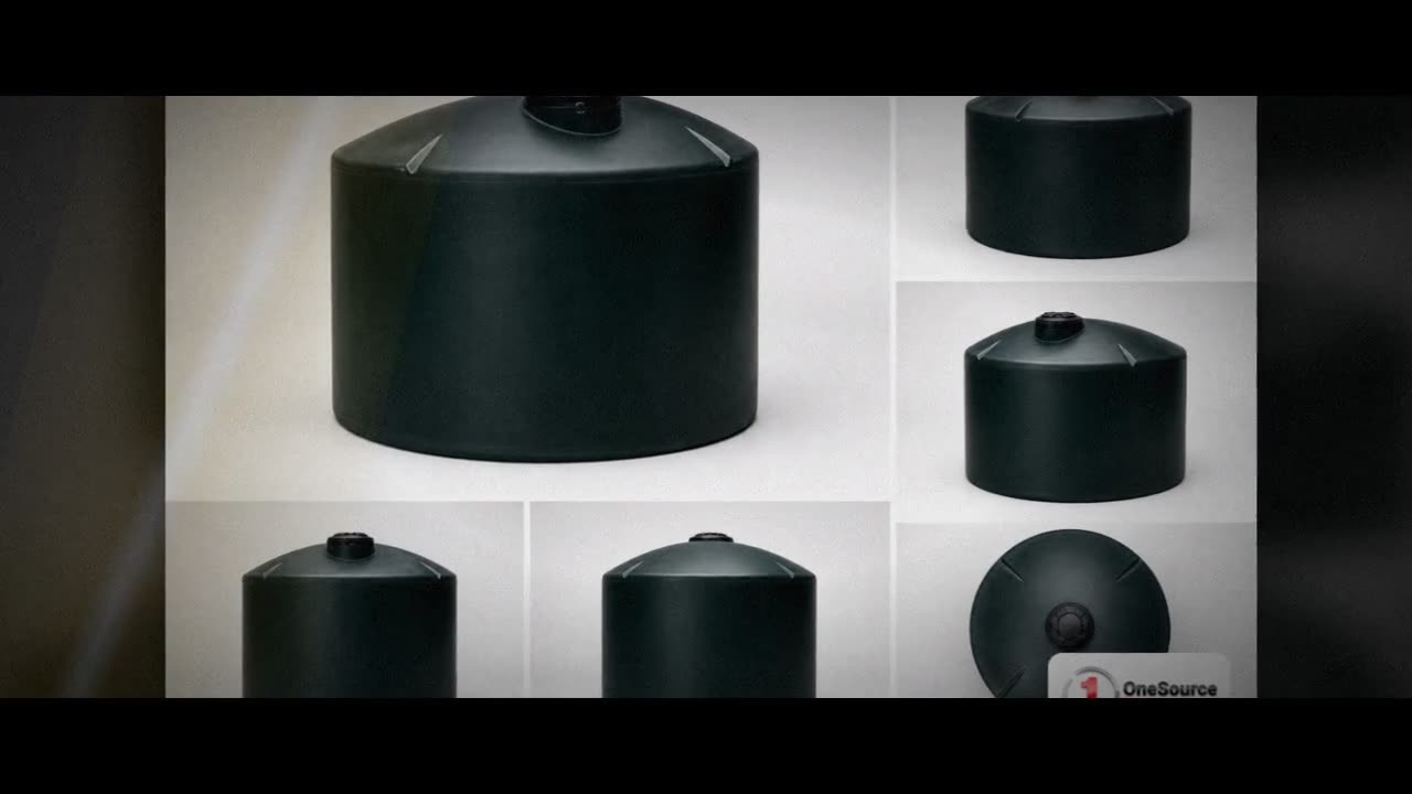 250 Gallon Plastic Water Storage Tank video