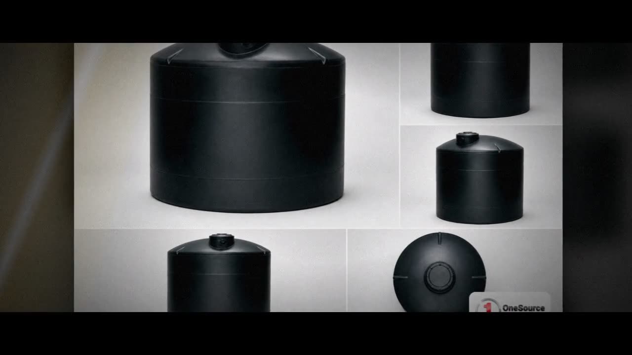 525 Gallon Plastic Water Storage Tank video