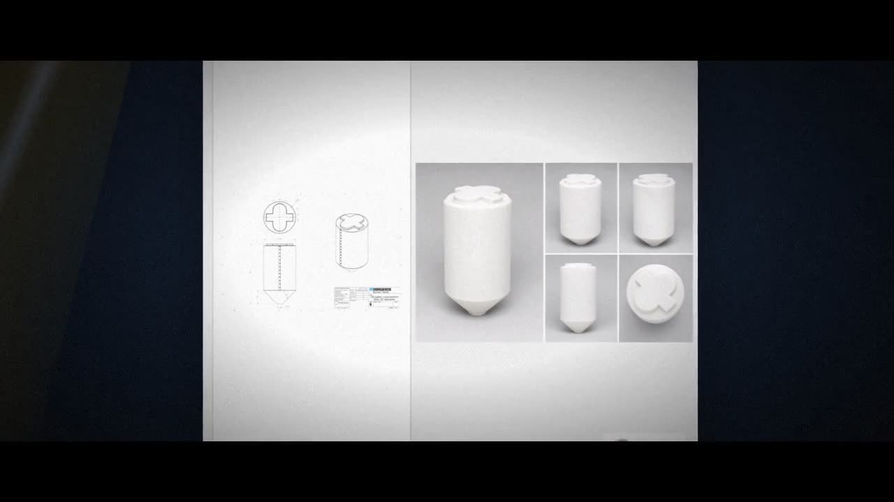 750 Gallon 45 Degree Cone Bottom Tank video