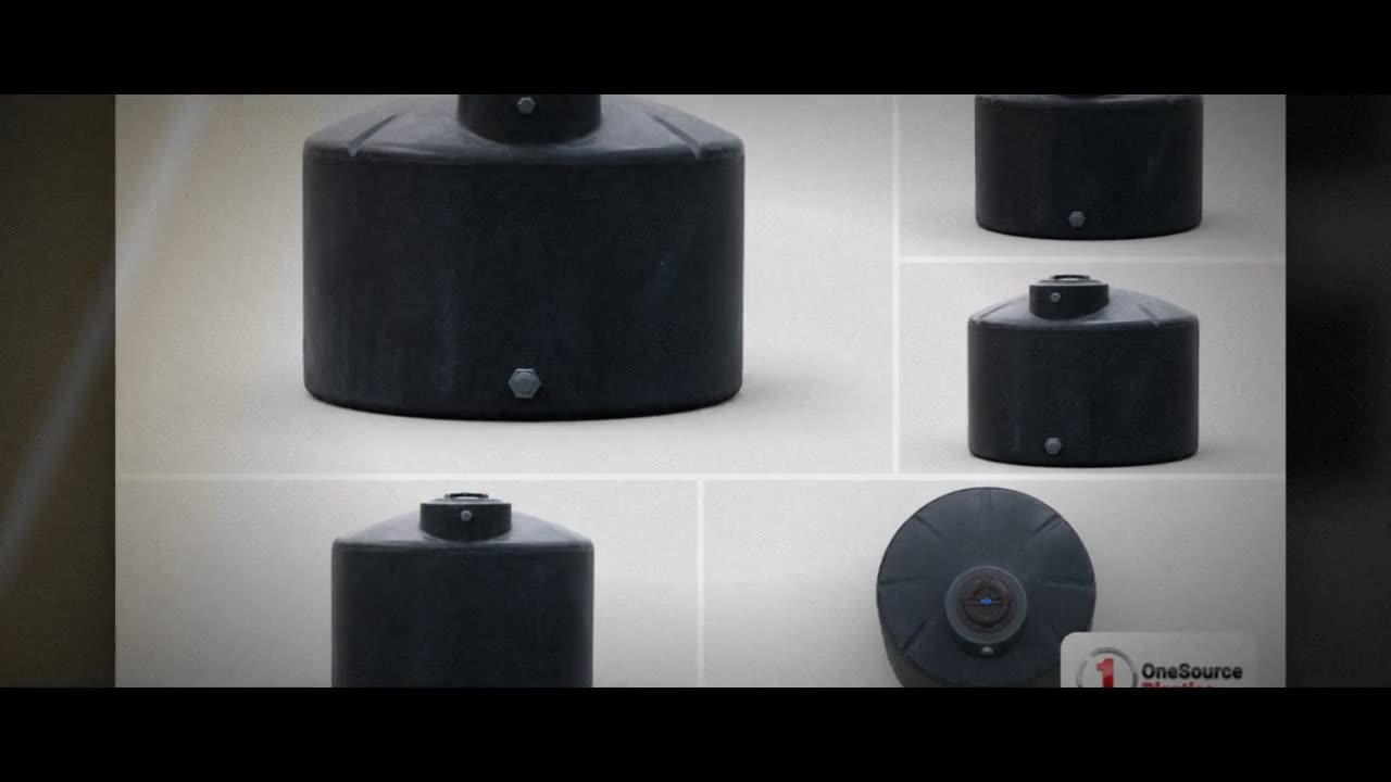 40 Gallon Plastic Water Storage Tank video
