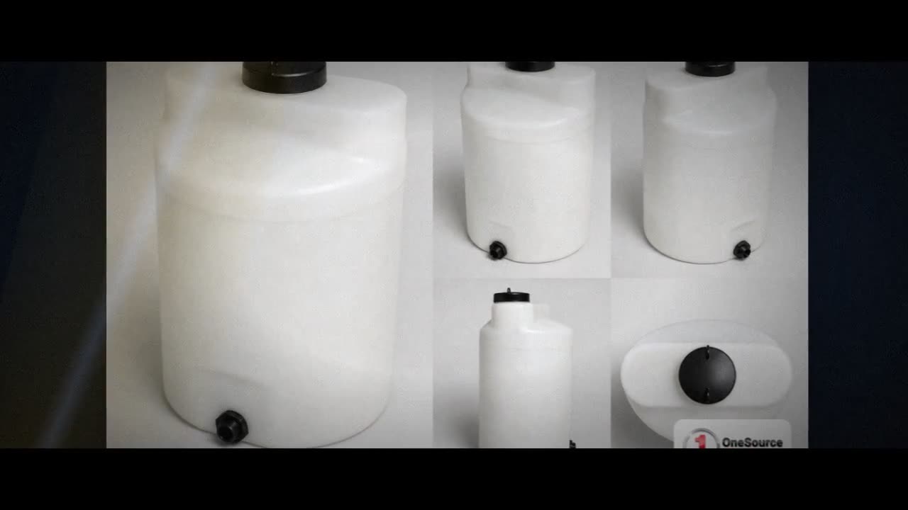 Norwesco 25 Gallon Vertical Liquid Storage Tank video