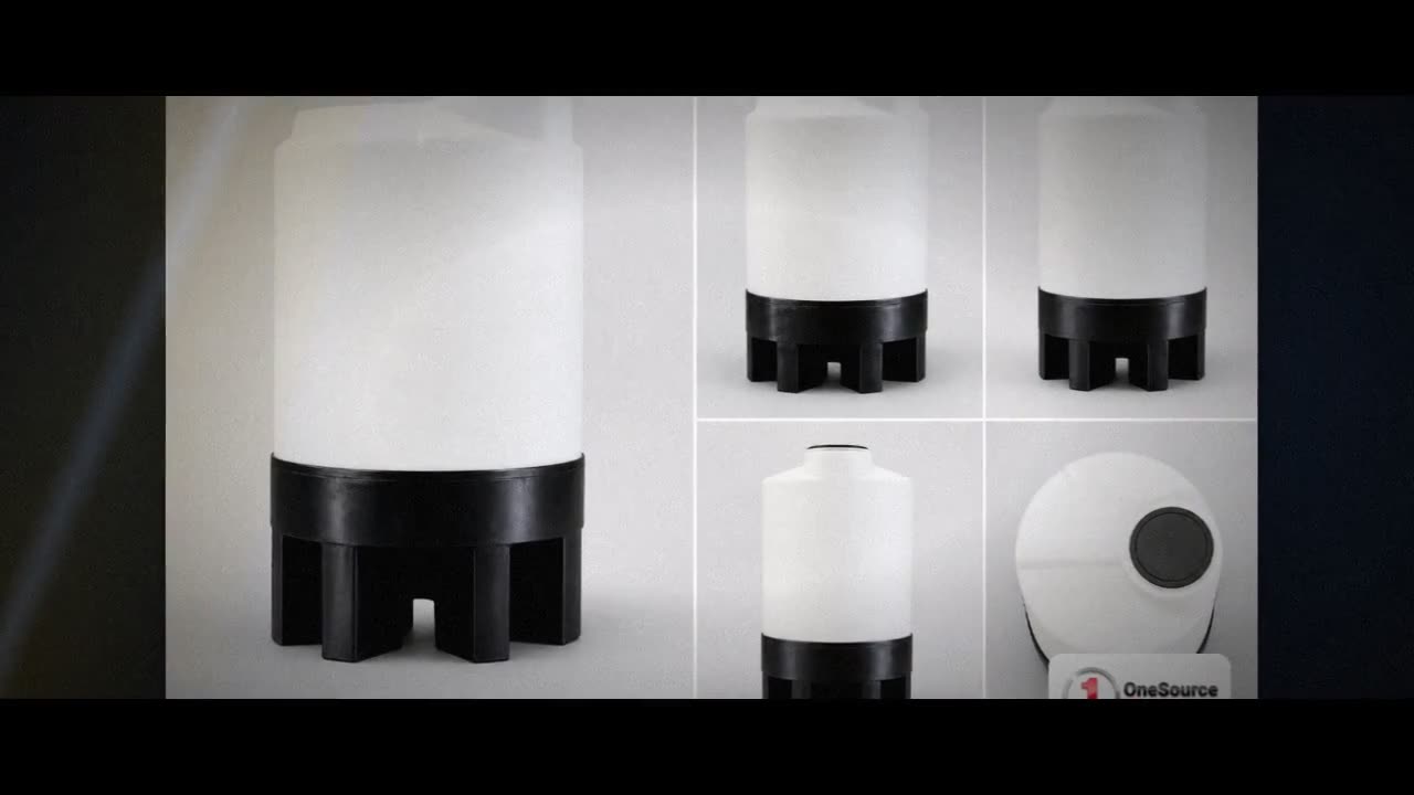 Norwesco 5 Gallon Cone Bottom Specialty Rinse Tank - ( Minimum Order Q video