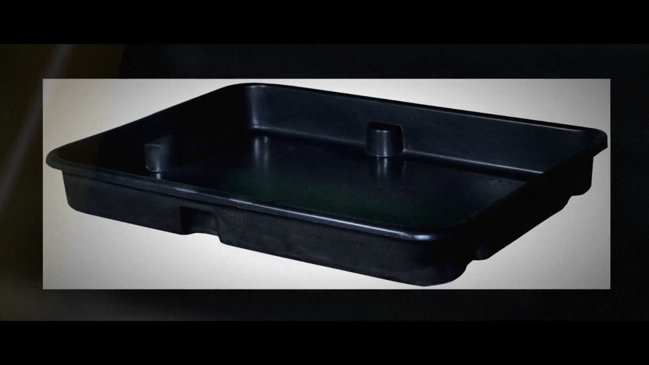 Norwesco 360 Gallon Plastic Containment Tray in Black video