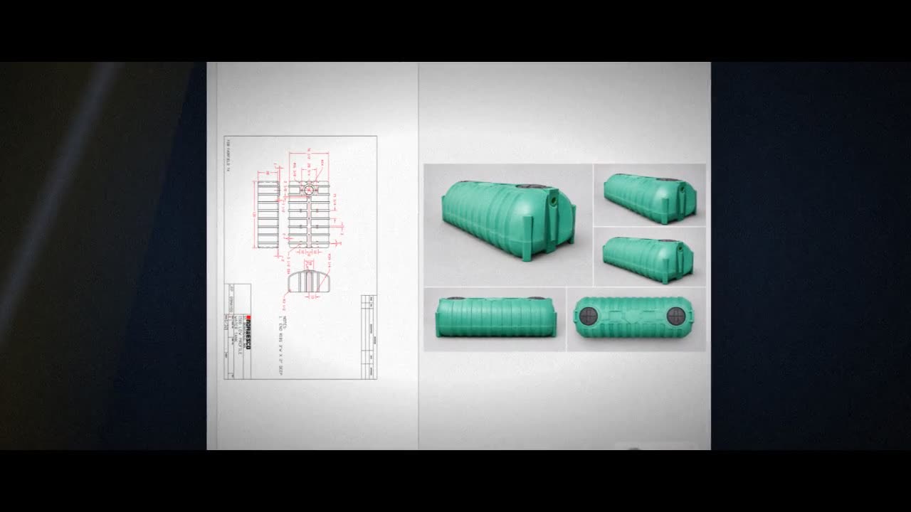 Norwesco 1500 Gallon One Compartment Septic Tank with Loose Plumbing a video