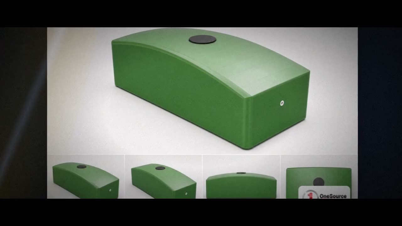 1250 Gallon Low Profile Septic Tank video