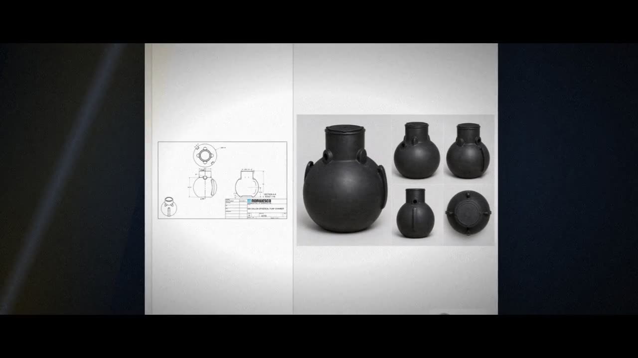 Norwesco 200 Gallon Plastic Septic Pump Tank video