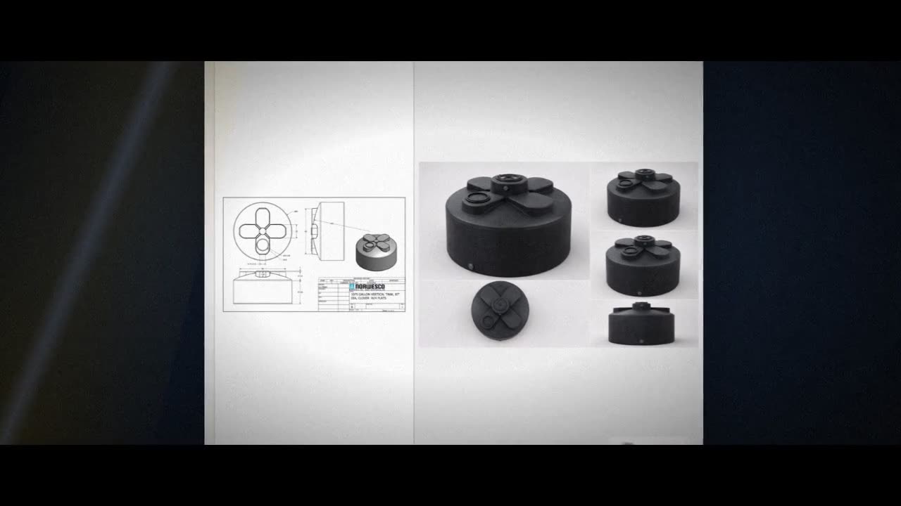 1075 Gallon Plastic Water Storage Tank video