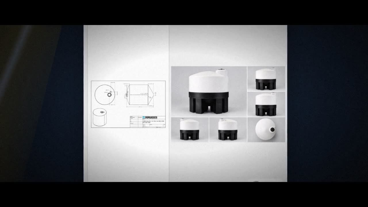 10000 Gallon 30 Degree Cone Bottom Tank video