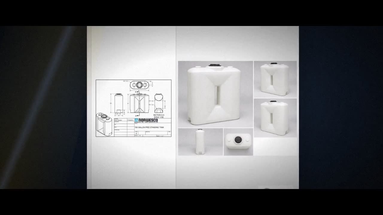 750 Gallon Doorway Water Tank video