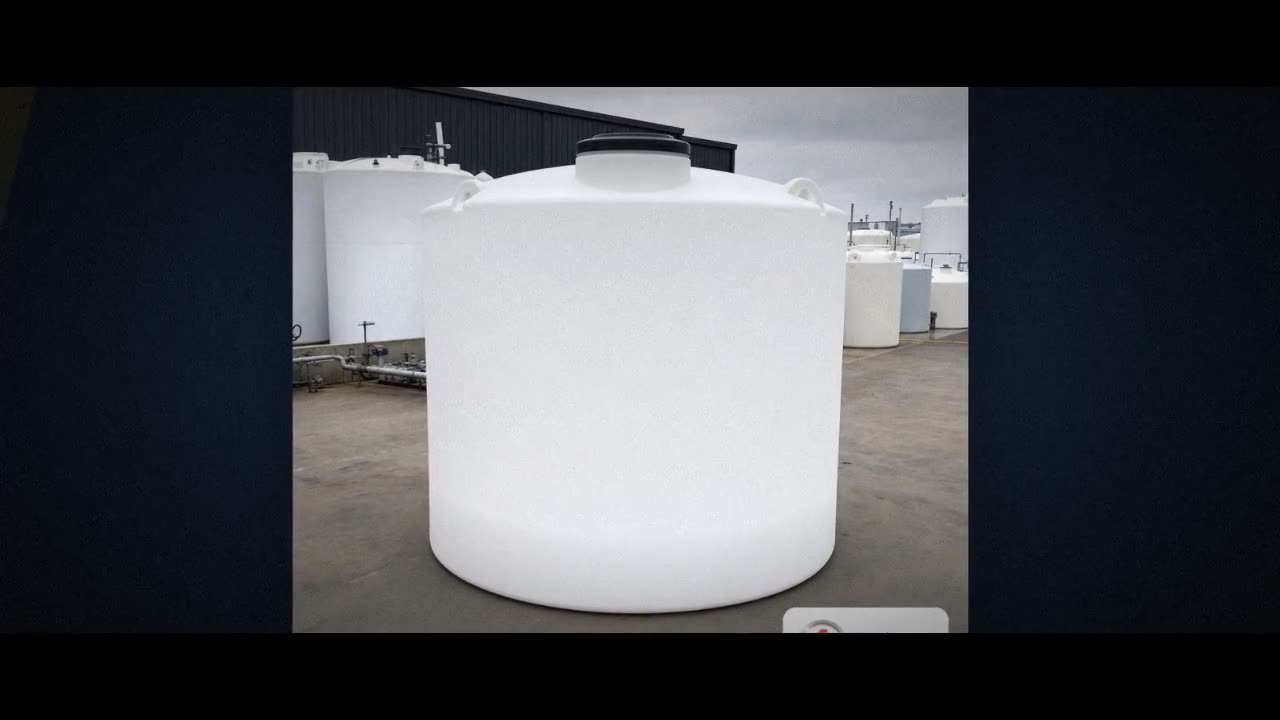 1720 Gallon 15 Degree Cone Bottom Tank video
