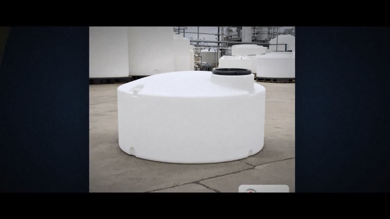 1020 Gallon 15 Degree Cone Bottom Tank video