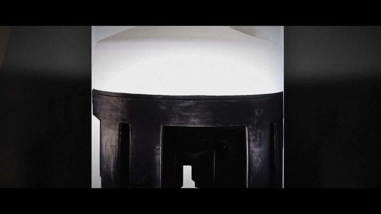 550 Gallon 20 Degree Cone Bottom Tank with Poly Stand video