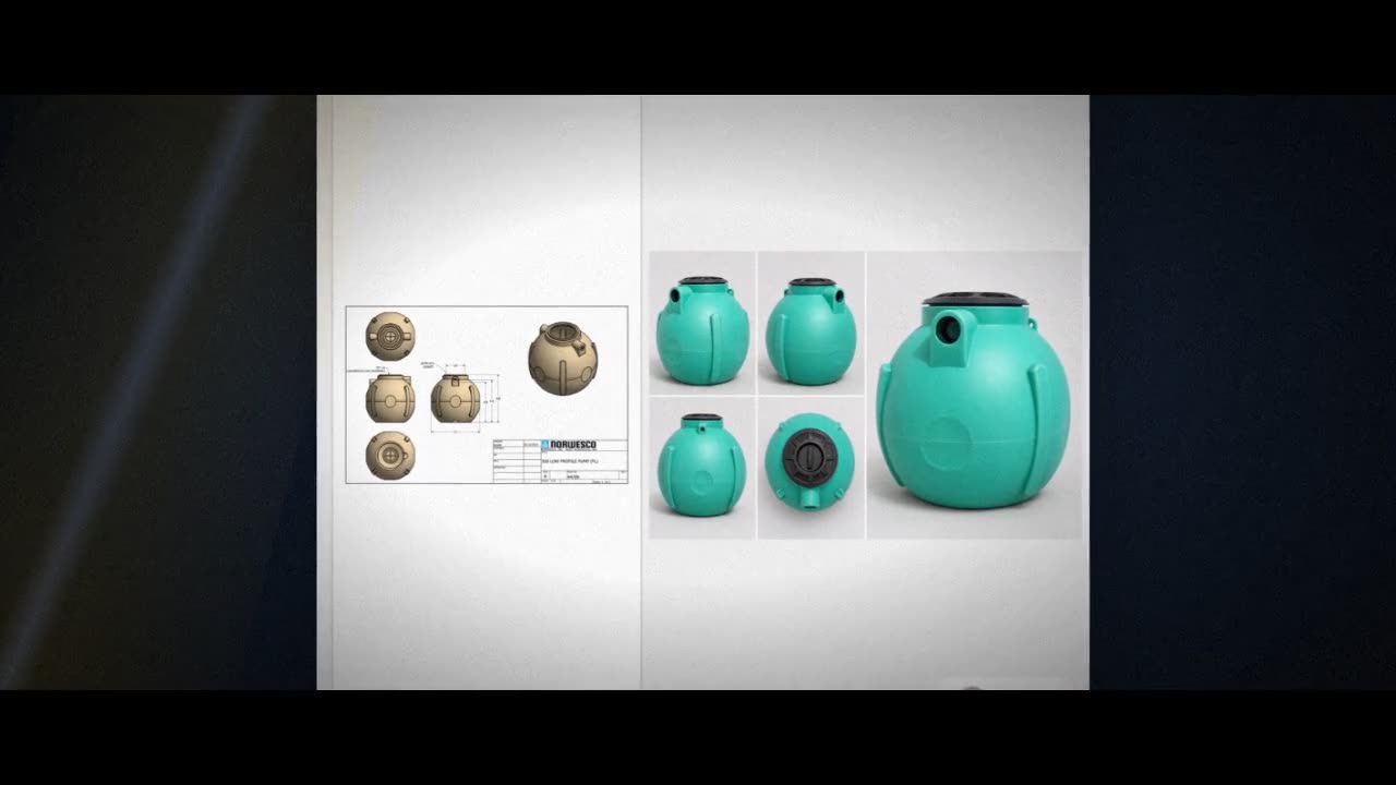 Norwesco Florida Only 300 Gallon Plastic Septic Pump Tank video