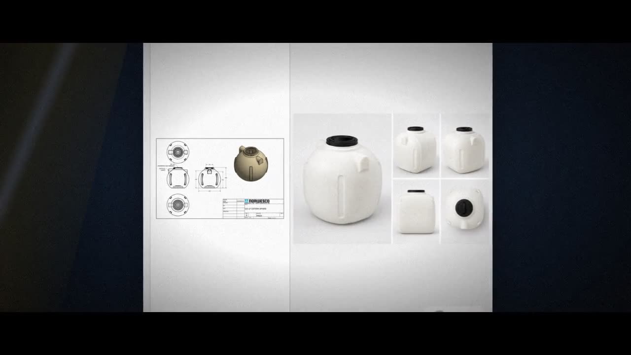 Norwesco 525 Gallon Plastic Underground Water Storage Cistern Tank video