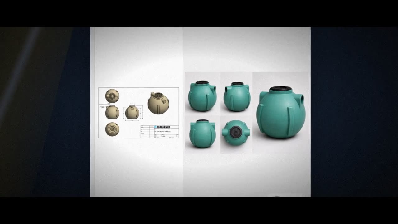 Norwesco Florida Only 525 Gallon Plastic Septic Pump Tank video