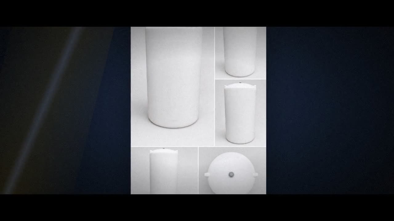 265 Gallon Vertical Liquid Storage Tank video