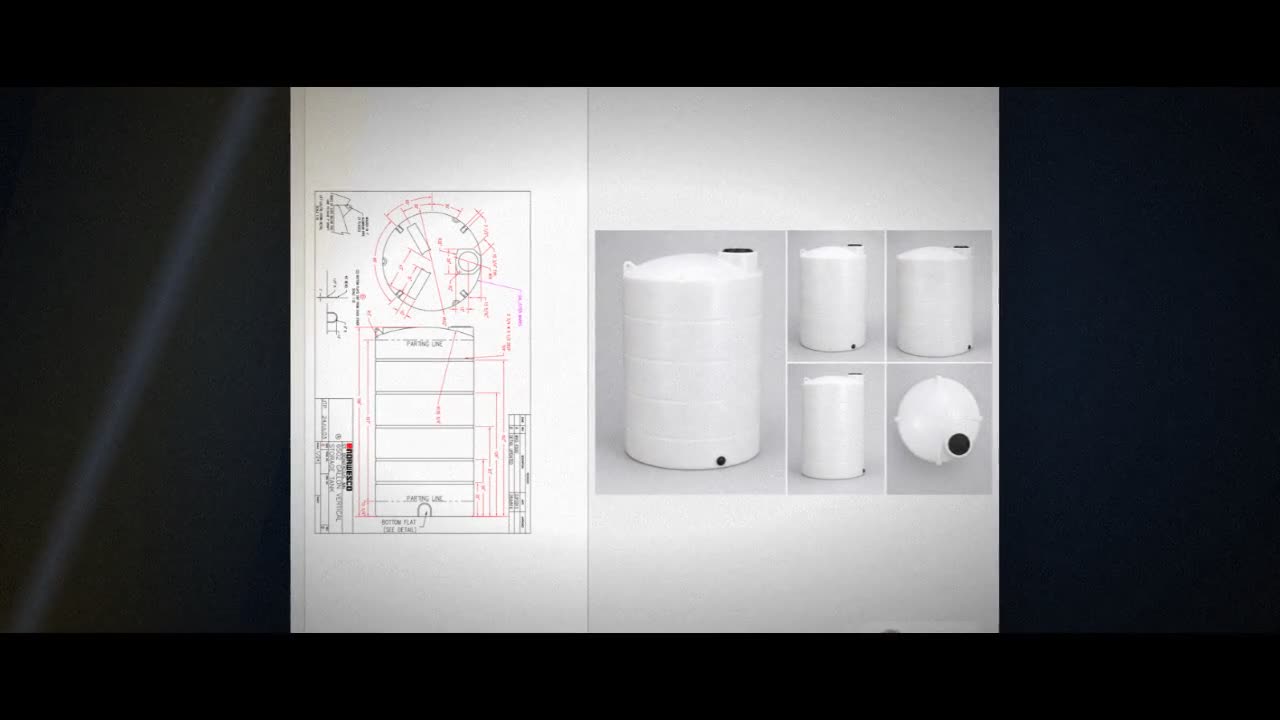 6502 Gallon Vertical Liquid Storage Tank video