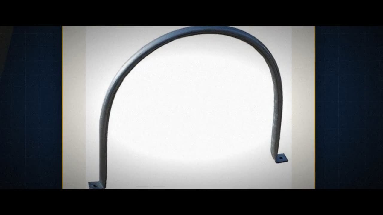 Norwesco 35 Gallon Bolt Down Hoop (2 Optional) video