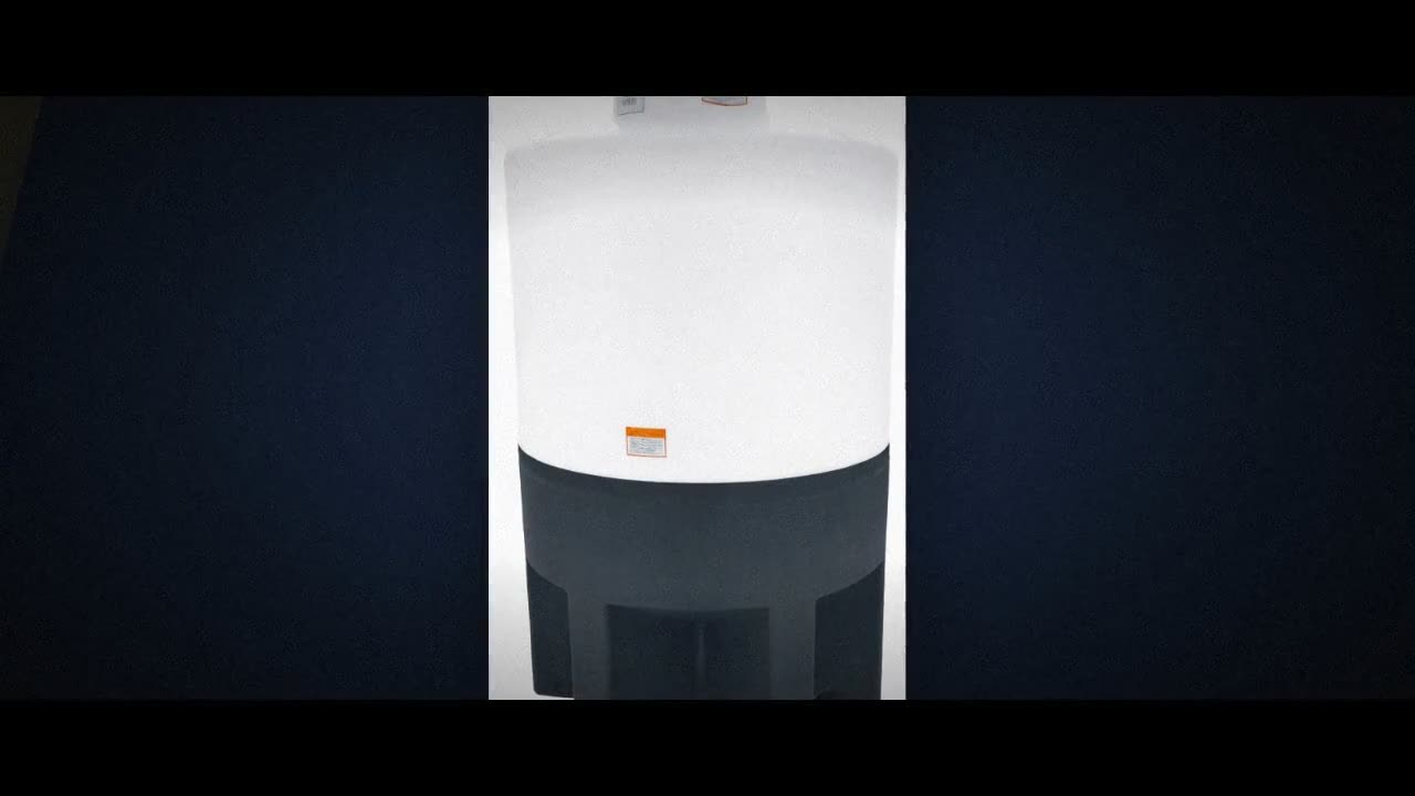 310 Gallon 30 Degree Cone Bottom Tank with Poly Stand video